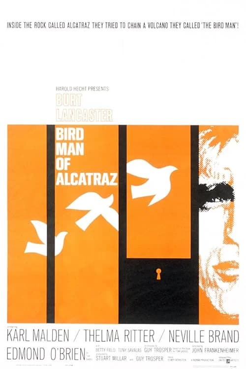 Birdman of Alcatraz film posteri
