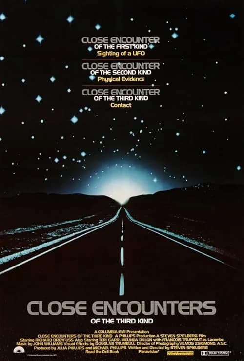 Close Encounters of the Third Kind film posteri