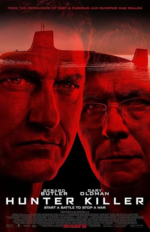 Hunter Killer film posteri