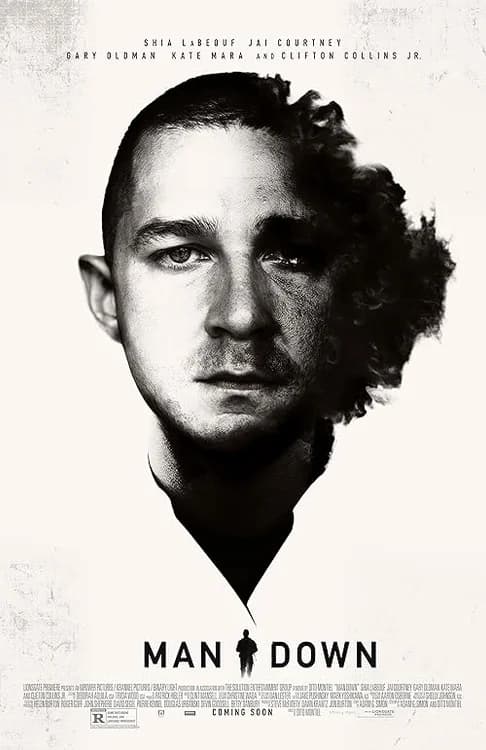 Man Down film posteri