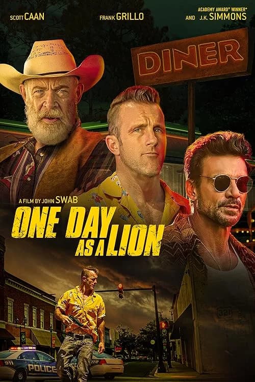 One Day as a Lion film posteri