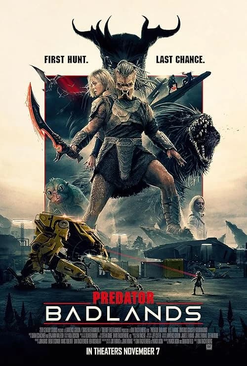 Predator: Badlands film posteri