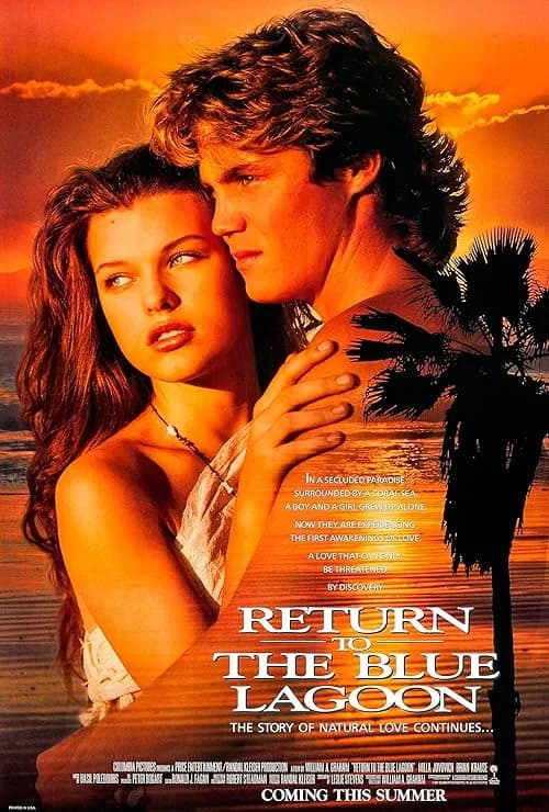 Return to the Blue Lagoon film posteri