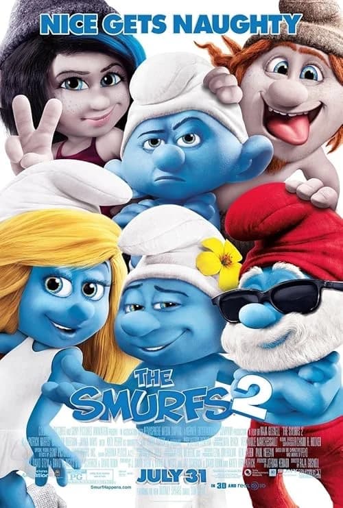 The Smurfs 2 film posteri
