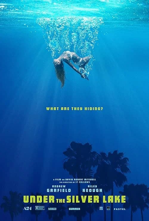 Under the Silver Lake film posteri